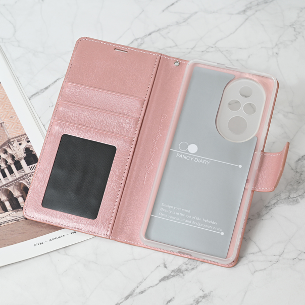 Maska za Honor 200 Pro Hanman Canvas ORG roze - 214476