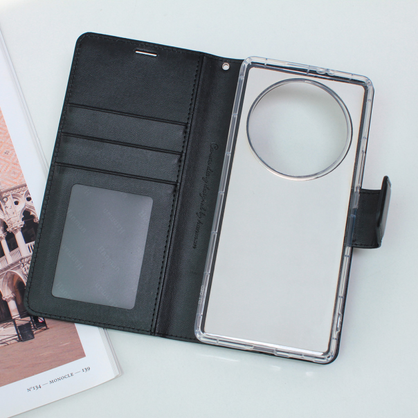 Maska za Honor Magic 5 Lite Hanman Canvas ORG crna - 206709