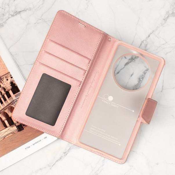 Maska za Honor Magic 6 Lite Hanman Canvas ORG roze - 212010