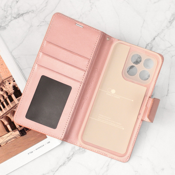 Maska za Honor X8b Hanman Canvas ORG roze - 212014