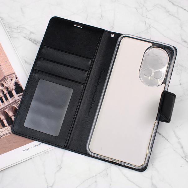 Maska za Huawei Nova 12 Hanman Canvas ORG crna - 213906