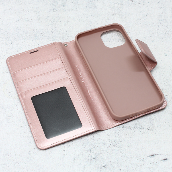 Maska za iPhone 14 6.1 Hanman Canvas ORG roze - 202785