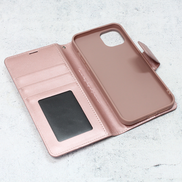 Maska za iPhone 14 Plus 6.7 Hanman Canvas ORG roze - 202787-1