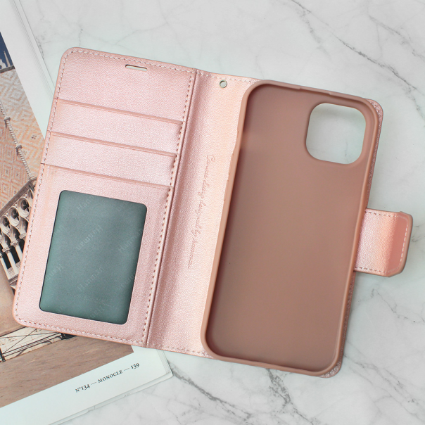 Torbica Hanman Canvas ORG za iPhone 15 6.1 roze - 209019-1