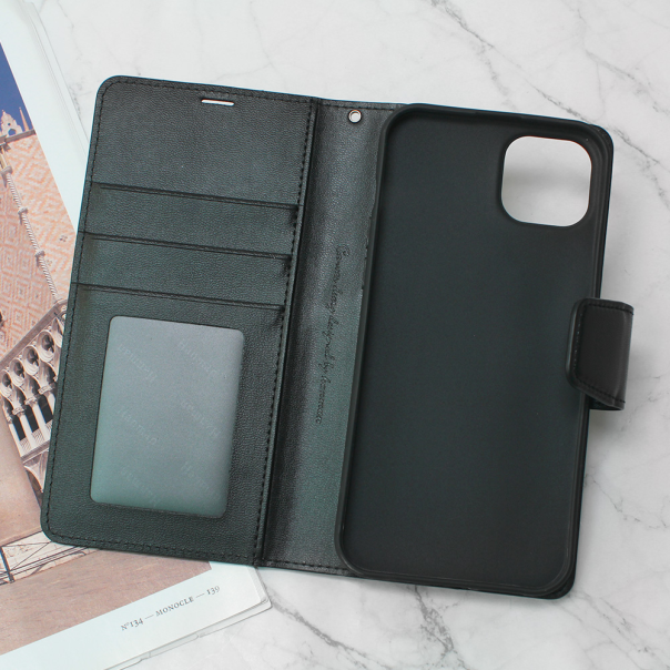 Torbica Hanman Canvas ORG za iPhone 15 Plus 6.7 crna - 209020