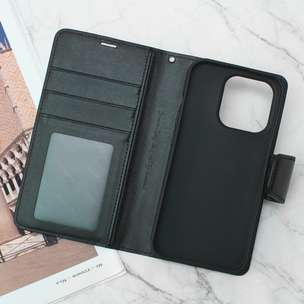 Torbica Hanman Canvas ORG za iPhone 15 Pro 6.1 crna - 209022