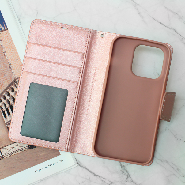 Torbica Hanman Canvas ORG za iPhone 15 Pro 6.1 roze - 209023