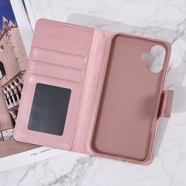 Torbica Hanman Canvas ORG za iPhone 16 Plus 6.7 roze - 216233-1