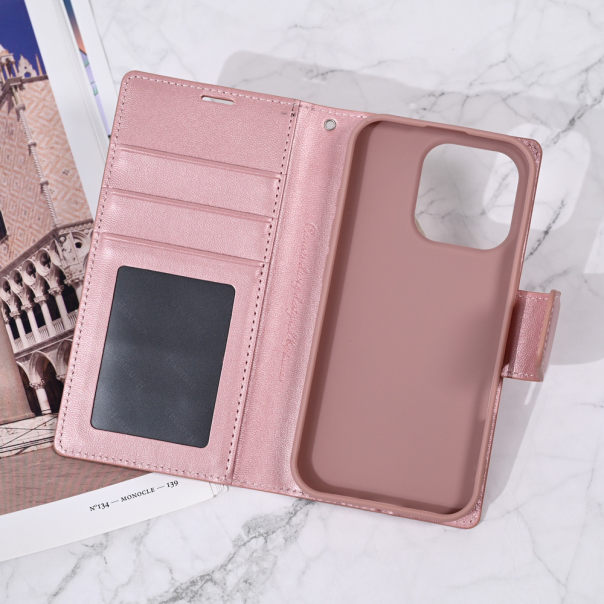 Torbica Hanman Canvas ORG za iPhone 16 Pro 6.3 roze - 216235-1