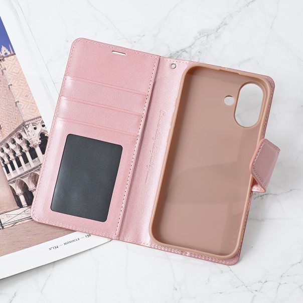 Maska za iPhone 17 6.3 roze Hanman Canvas ORG - 223408