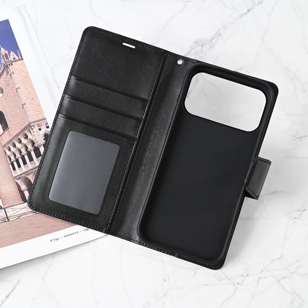 Maska za iPhone 17 Pro Max 6.9 crna Hanman Canvas ORG - 223413