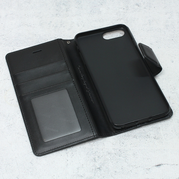 Maska za iPhone 7 Plus/8 Plus Hanman Canvas ORG crna - 202792-1