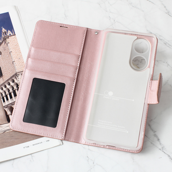 Torbica Hanman Canvas ORG za Oppo A58 4G roze - 213339