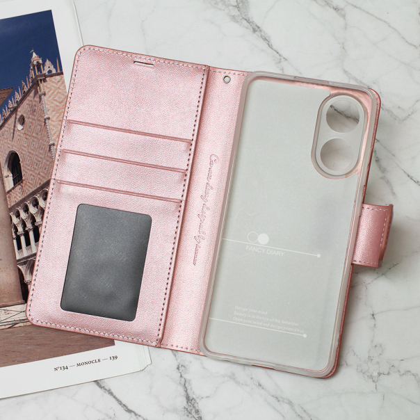 Torbica Hanman Canvas ORG za Oppo A78 4G roze - 212855