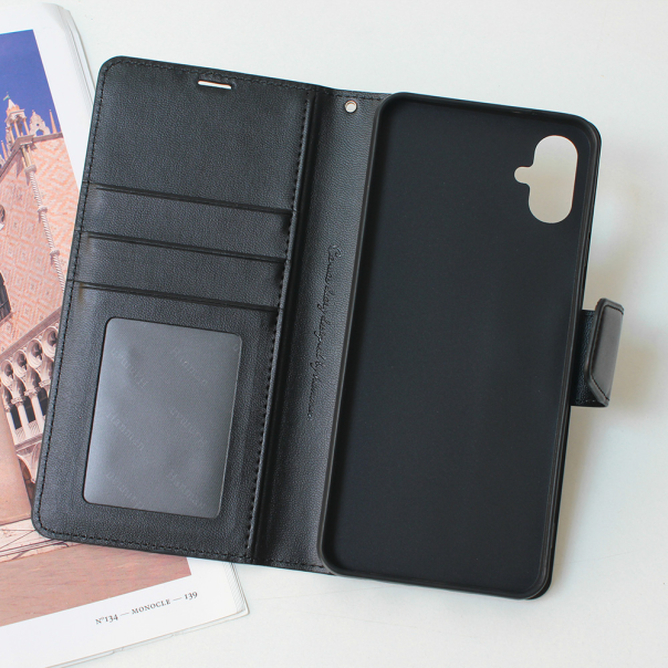 Maska za Samsung Galaxy A05 Hanman Canvas ORG crna - 210561