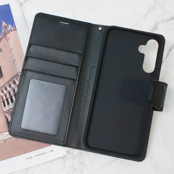 Maska za Samsung Galaxy A15 5G Hanman Canvas ORG crna - 210658