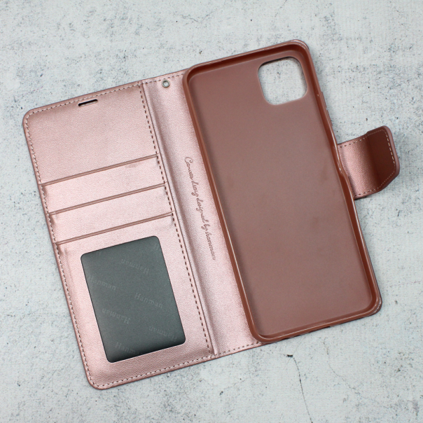 Maska za Samsung Galaxy A22 5G Hanman Canvas ORG roze - 96730