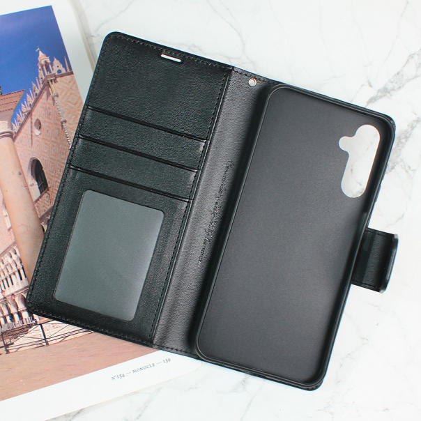 Maska za Samsung Galaxy A25 5G Hanman Canvas ORG crna - 212015