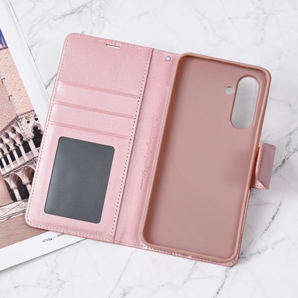 Maska za Samsung Galaxy A36/A56 5G Hanman Canvas ORG roze - 219237