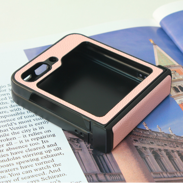 Maska za Samsung Galaxy Z Flip 5 Hanman Canvas ORG roze - 209351