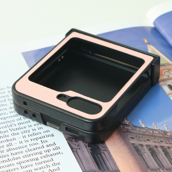 Maska za Samsung Galaxy Z Flip 5 Hanman Canvas ORG roze - 209351