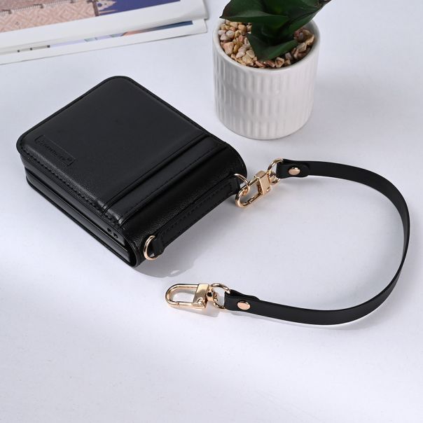 Maska za Samsung Galaxy Z Flip 6 Hanman Canvas ORG crna - 215347-1