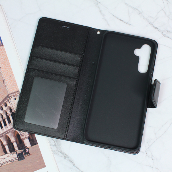 Maska za Samsung Galaxy A34 5G Hanman Canvas ORG crna - 205758