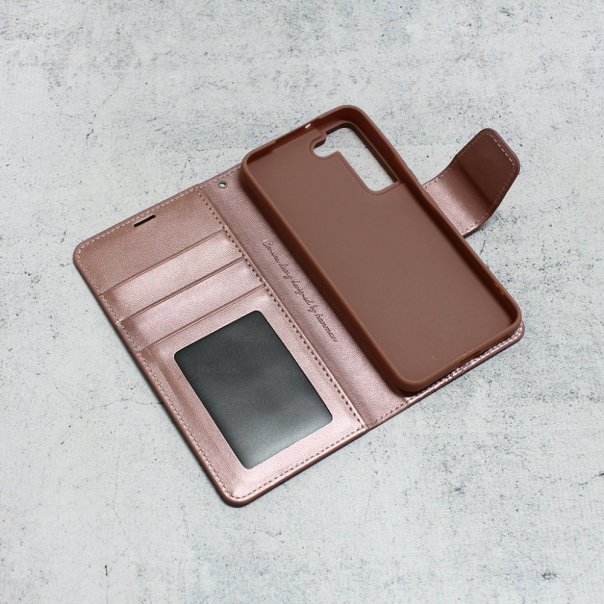 Maska za Samsung Galaxy S22 5G Hanman Canvas ORG roze - 98104