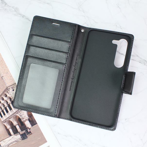 Maska za Samsung Galaxy S23 Plus Hanman Canvas ORG crna - 205423