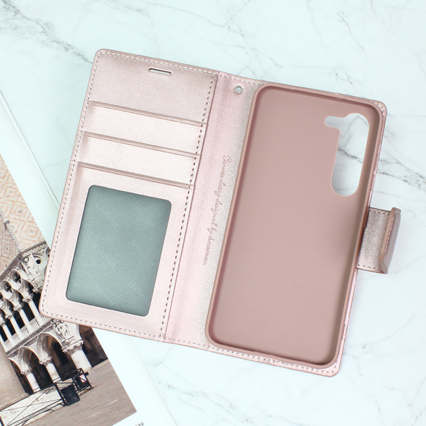 Maska za Samsung Galaxy S23 Hanman Canvas ORG roze - 205422