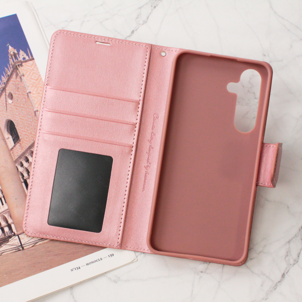 Maska za Samsung Galaxy S24 Plus Hanman Canvas ORG roze - 210937