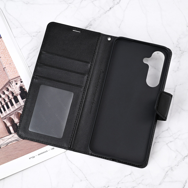 Maska za Samsung Galaxy S25 FE Hanman Canvas ORG crna - 222820