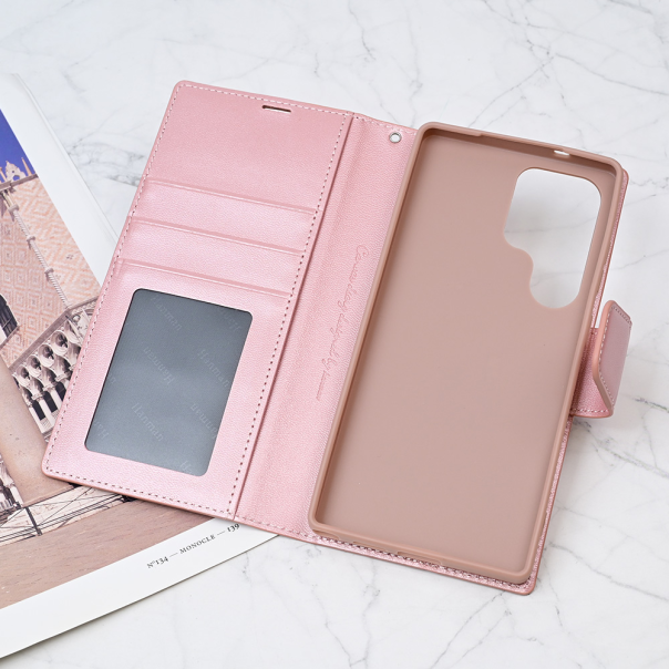 Torbica Hanman Canvas ORG za Samsung S938B Galaxy S25 Ultra roze - 218473