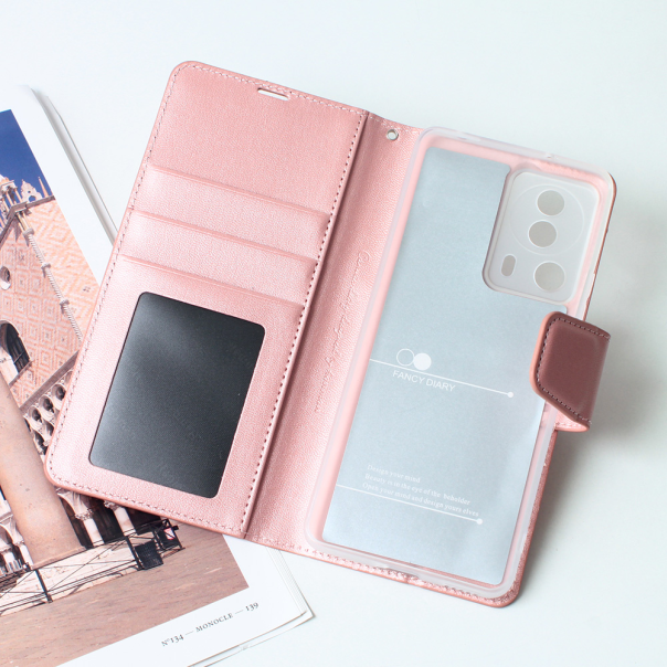 Maska za Xiaomi 13 Lite Hanman Canvas ORG roze - 206916