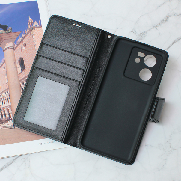 Maska za Xiaomi 13T/13T Pro Hanman Canvas ORG crna - 210565