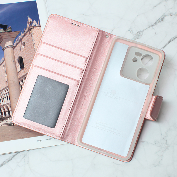 Maska za Xiaomi 13T/13T Pro Hanman Canvas ORG roze - 210566