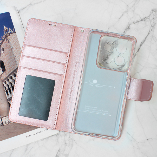 Maska za Xiaomi 14 Pro Hanman Canvas ORG roze - 210663