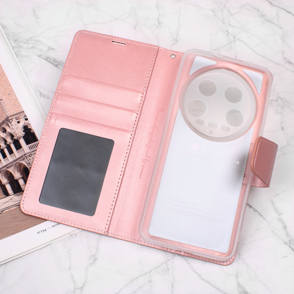 Maska za Xiaomi 14 Ultra Hanman Canvas ORG roze - 213911