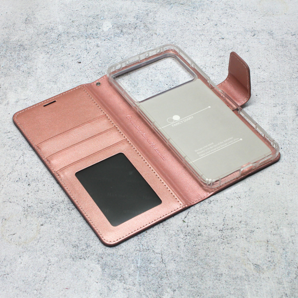 Maska za Xiaomi Poco X4 Pro 5G Hanman Canvas ORG roze - 201200