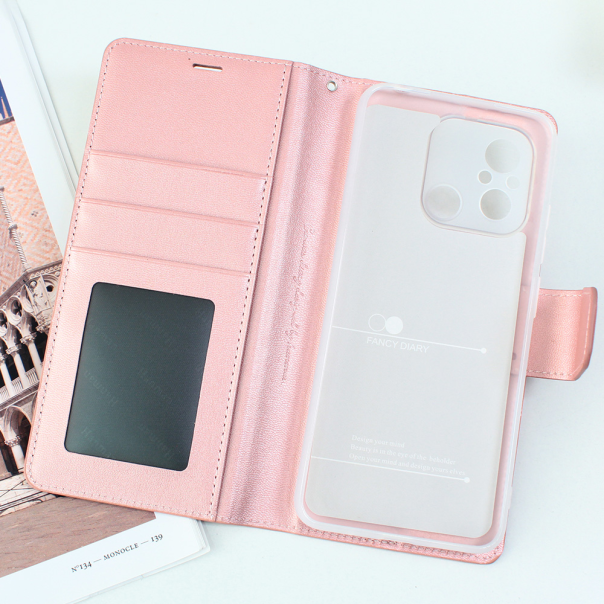 Maska za Xiaomi Redmi 12C Hanman Canvas ORG roze - 206368