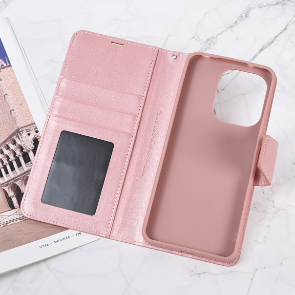 Maska za Xiaomi Redmi 13 Hanman Canvas ORG roze - 215352-1