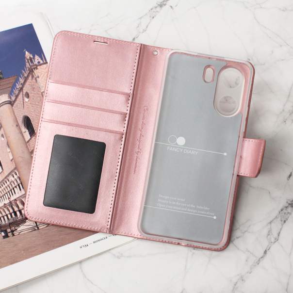 Maska za Xiaomi Redmi 13C Hanman Canvas ORG roze - 210941