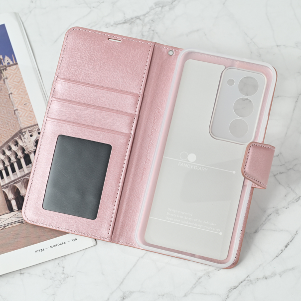 Maska za Xiaomi Redmi 15 4G EU 171mm Hanman Canvas ORG roze - 223795