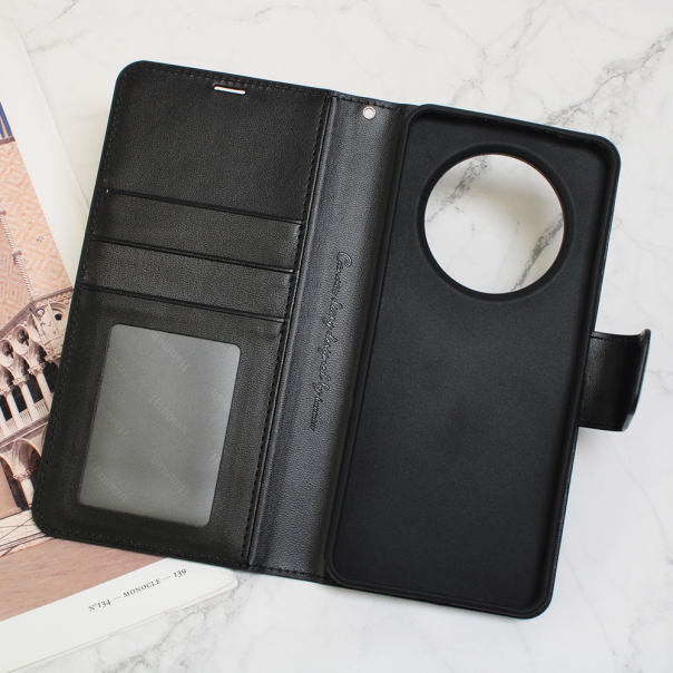 Maska za Xiaomi Redmi A3 Hanman Canvas ORG crna - 213719