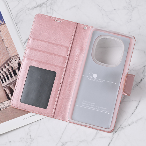 Torbica Hanman Canvas ORG za Xiaomi Redmi Note 14 Pro Plus roze - 219243