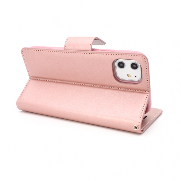 Maska za iPhone 11 6.1 Hanman Canvas ORG roze - 77263