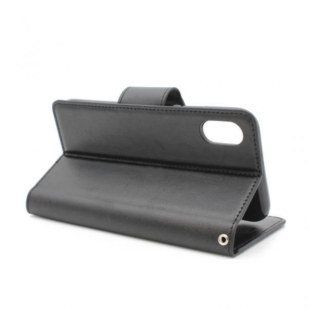 Maska za iPhone X Hanman Canvas ORG crna - 75021-1-1