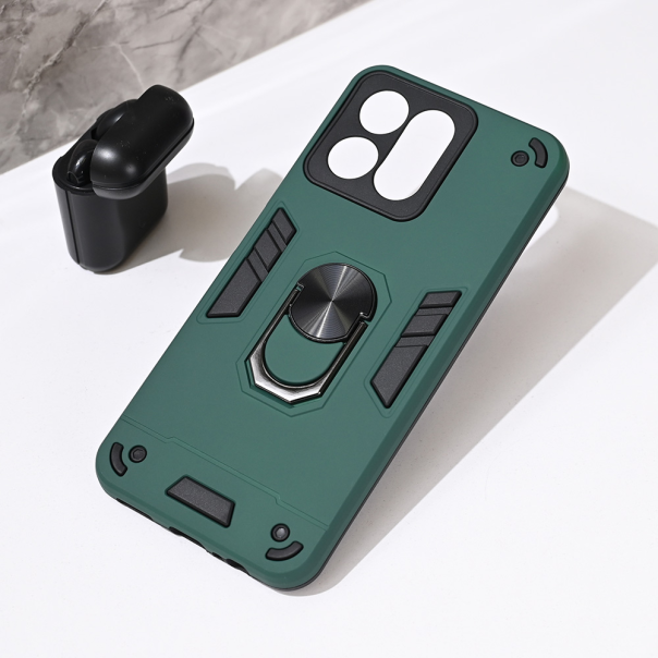 Torbica Hard Ring za Honor 200 Smart/Honor X7c tamno zelena - 219451