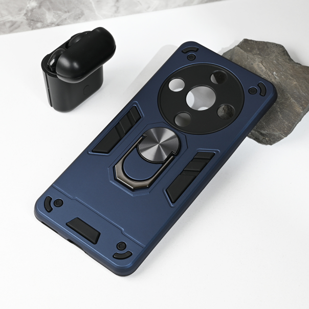 Maska za Honor Magic 6 Lite Hard Ring tamno plava - 214706