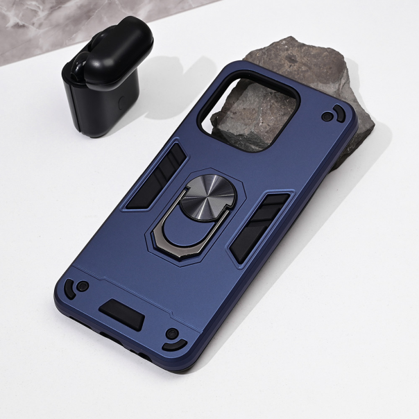 Maska za Honor x6b Hard Ring tamno plava - 218130